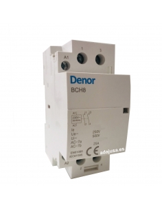 Modular contactor 63A 2 Openpoles 230Vac - Denor
