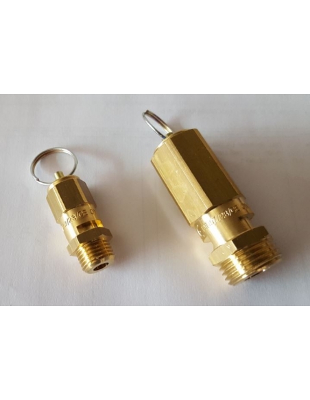 Válvula de segurança (sobrepressão) 1/4" 6 Bar