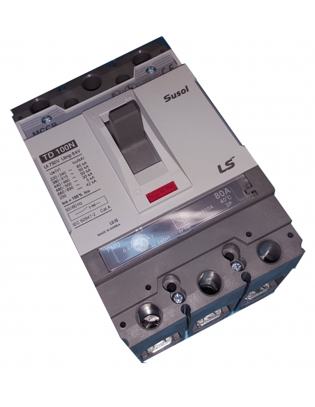 Câmbio automático 3x125A caixa tripolar Reg.