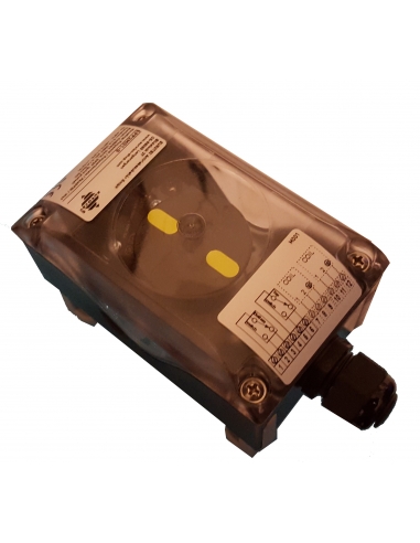 Rotating actuator signalling box