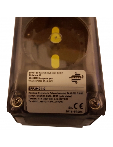 Rotating actuator signalling box