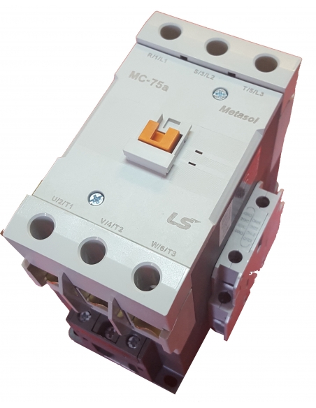 Three-phase contactor 85A coil 230Vac -  LS