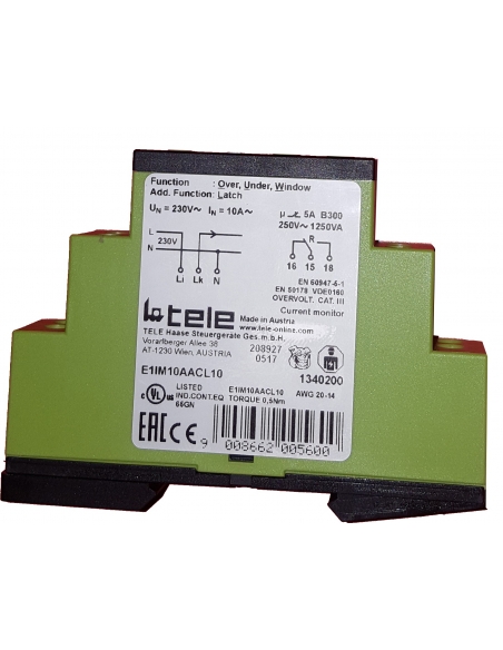 10A single-phase intensity control relay