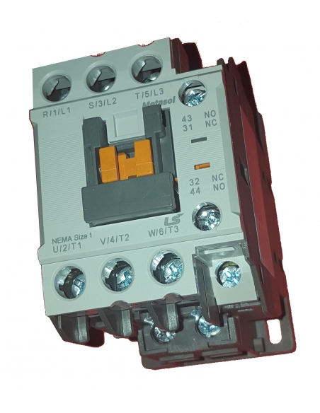 Contator trifásico 12A bobina 400Vac - ls industrial systems