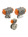RV-FLUID Series Actuated Ball Valves