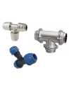 "T" fittings for compressed air installations